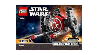Lego Star Wars 75194 First Order Tie Fighter Microfighter